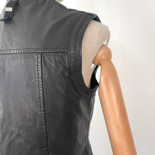 HIGH Every Day Couture - HIGH Every Day Couture Leather Vest - AVVIIVVA.COM