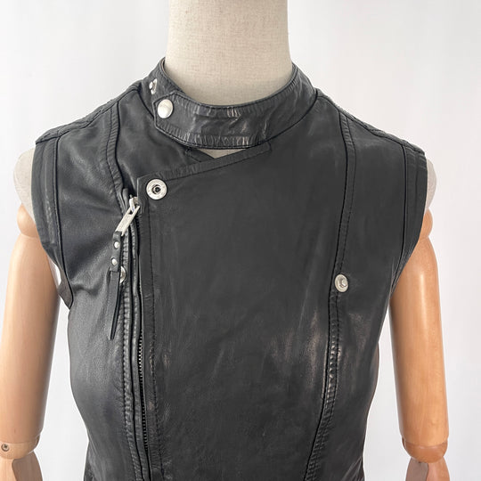 HIGH Every Day Couture - HIGH Every Day Couture Leather Vest - AVVIIVVA.COM