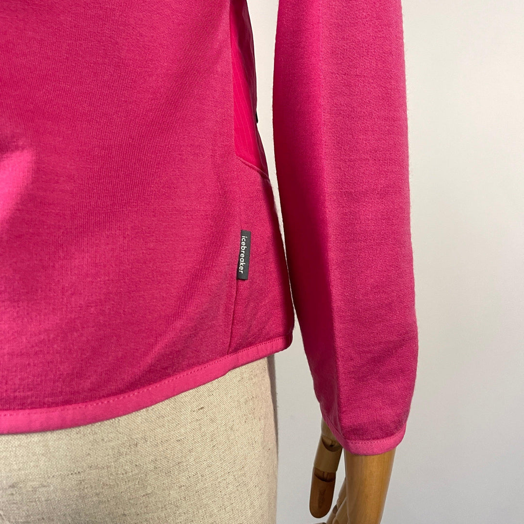 ICEBREAKER - ICEBREAKER Hooded Zip Cardigan - AVVIIVVA.COM