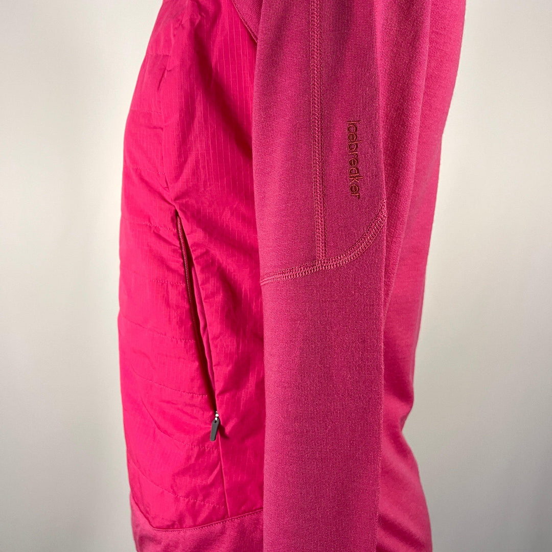 ICEBREAKER - ICEBREAKER Hooded Zip Cardigan - AVVIIVVA.COM