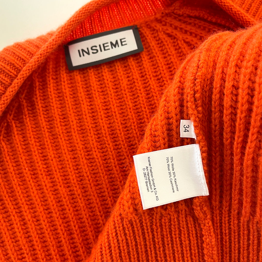 INSIEME - INSIEME Wool/Cashmere Cardigan - AVVIIVVA.COM