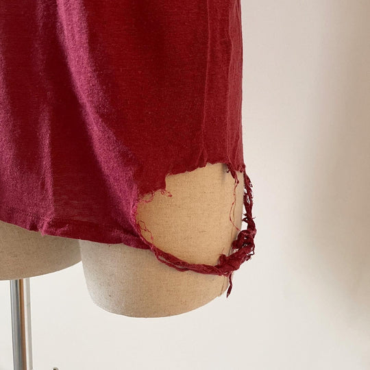 IRO - IRO Distressed T-Shirt - AVVIIVVA.COM