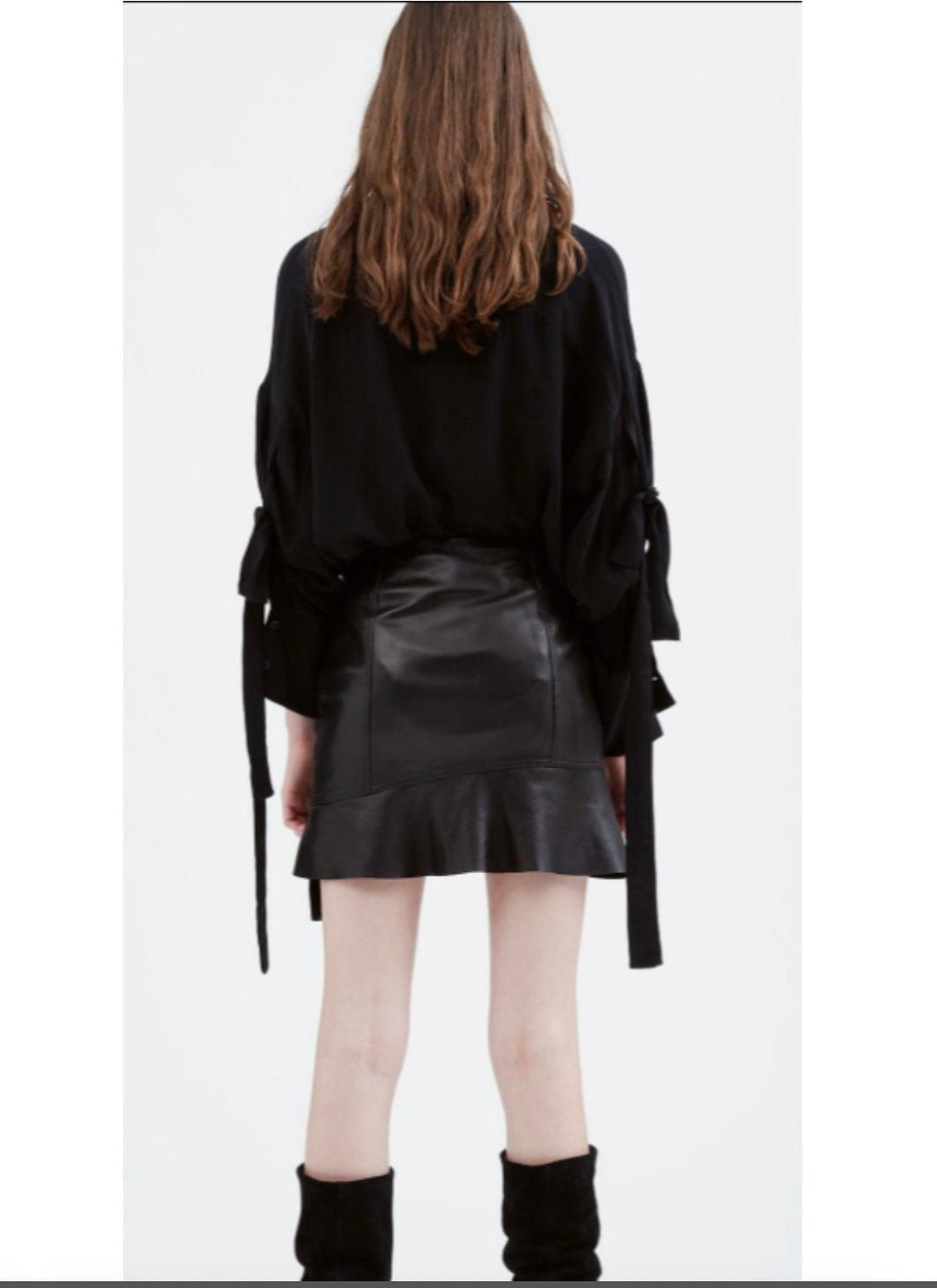 IRO - IRO Leather Skirt - AVVIIVVA.COM