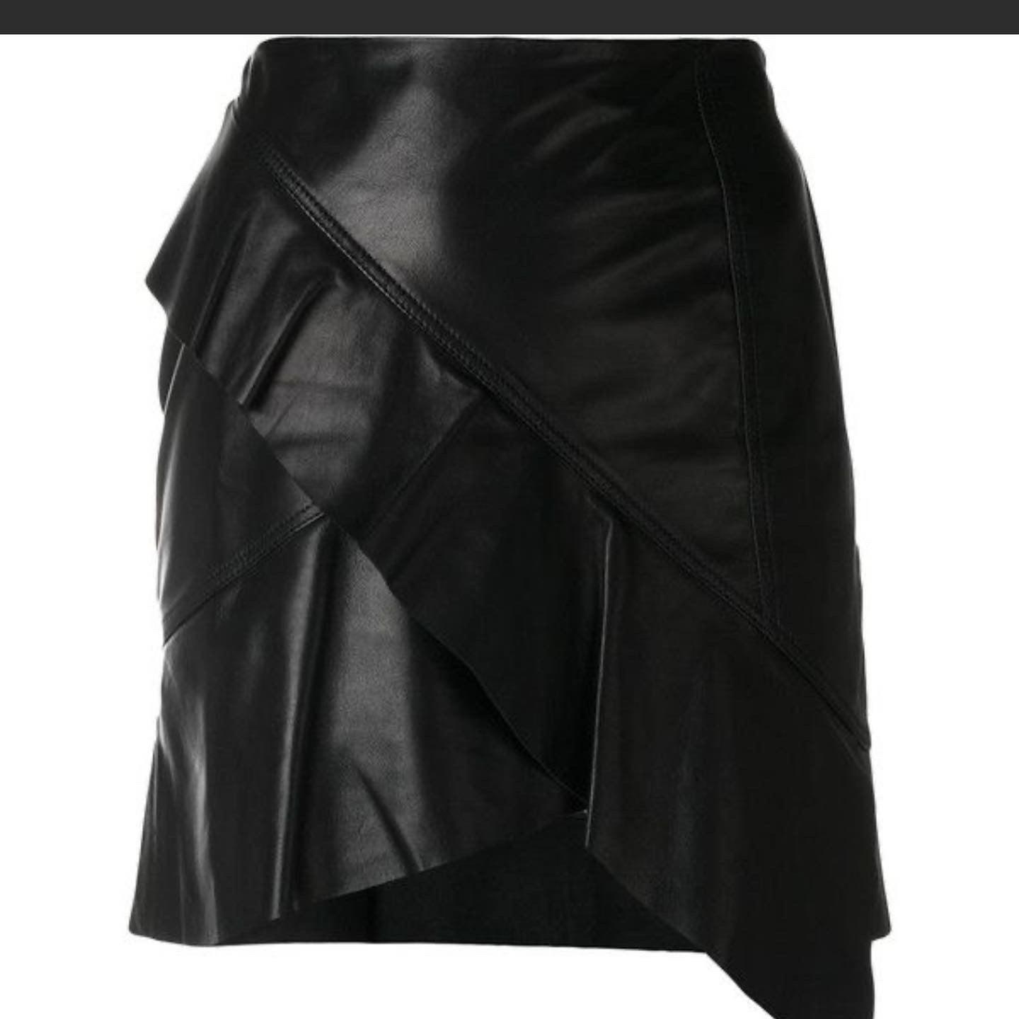 IRO - IRO Leather Skirt - AVVIIVVA.COM