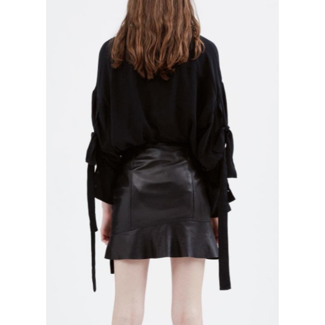 IRO - IRO Leather Skirt - AVVIIVVA.COM