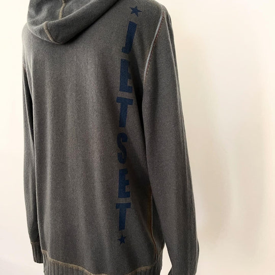 JET SET - JET SET Cashmere Hoodie - AVVIIVVA.COM