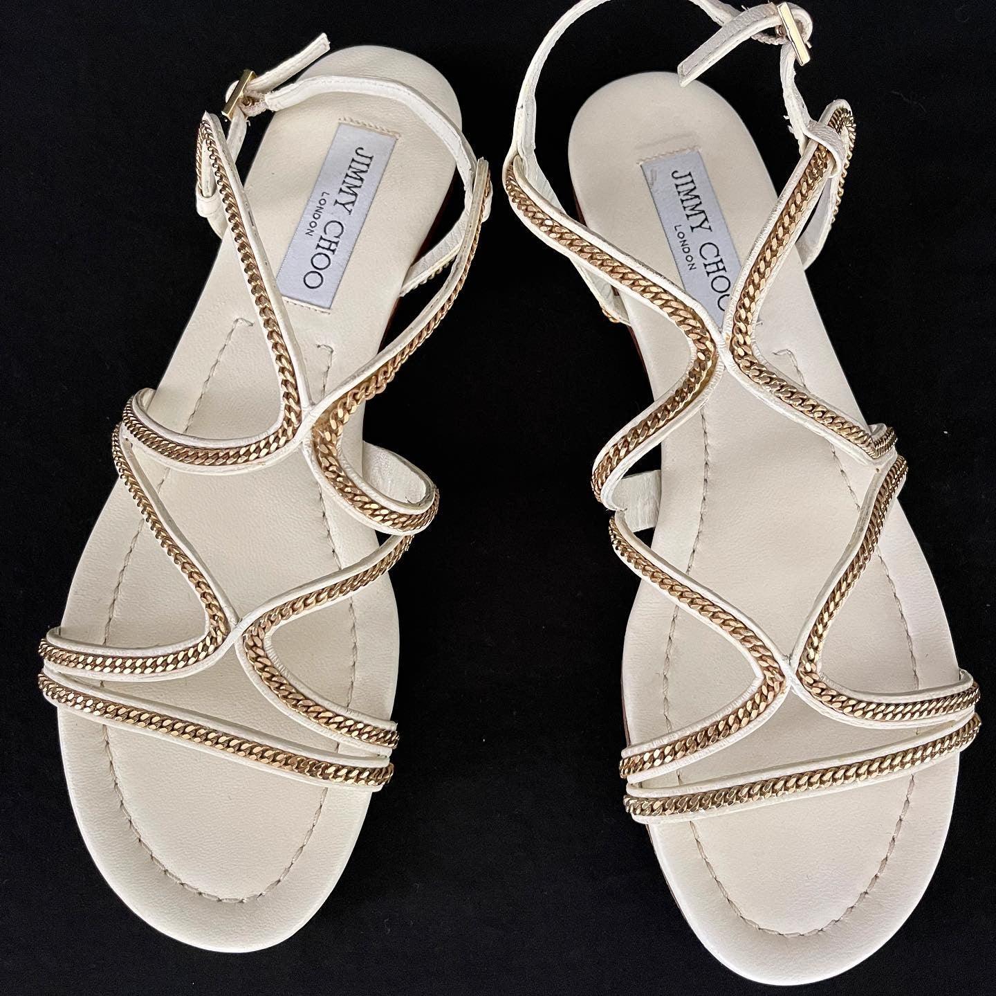 JIMMY CHOO - JIMMY CHOO Sandals - AVVIIVVA.COM