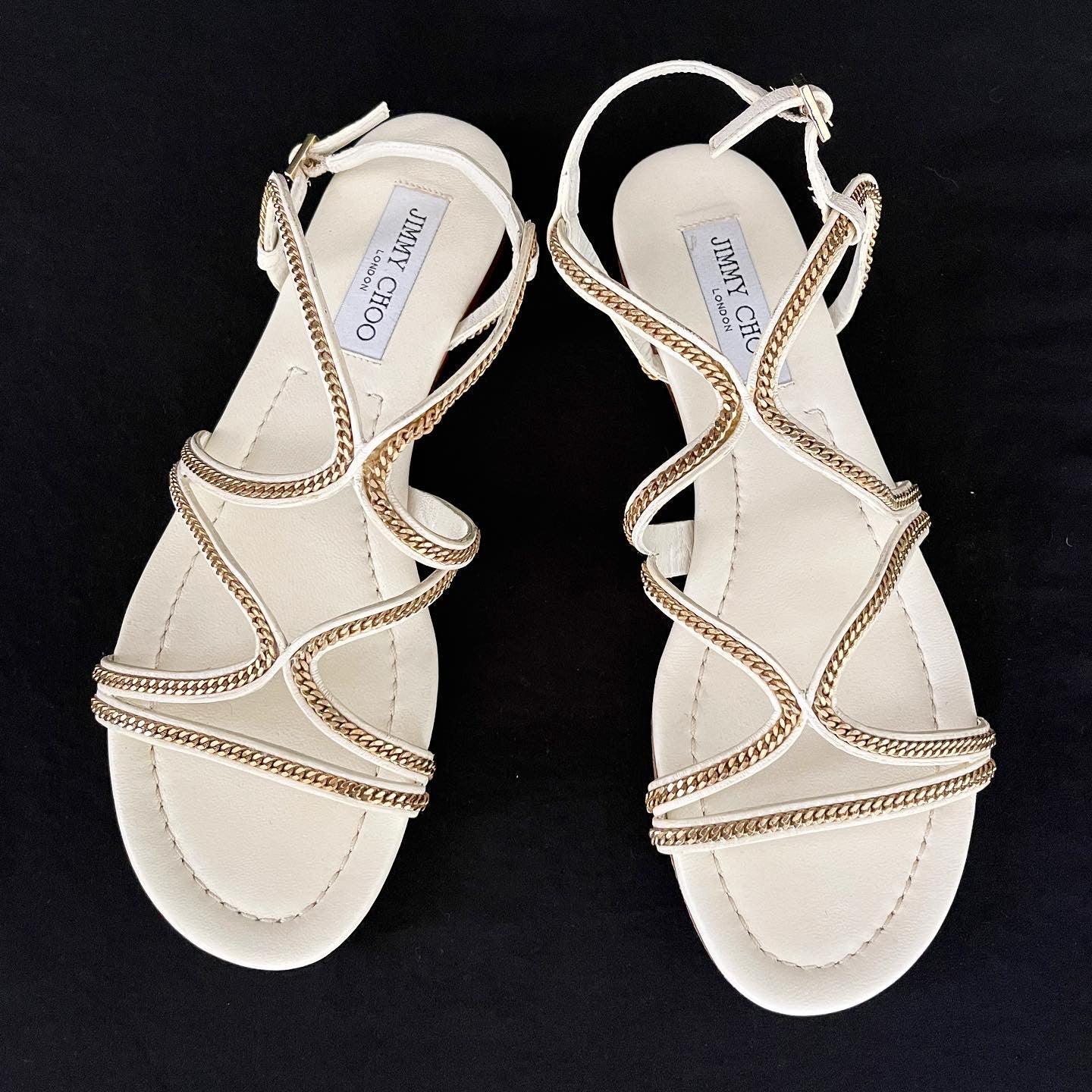 JIMMY CHOO - JIMMY CHOO Sandals - AVVIIVVA.COM