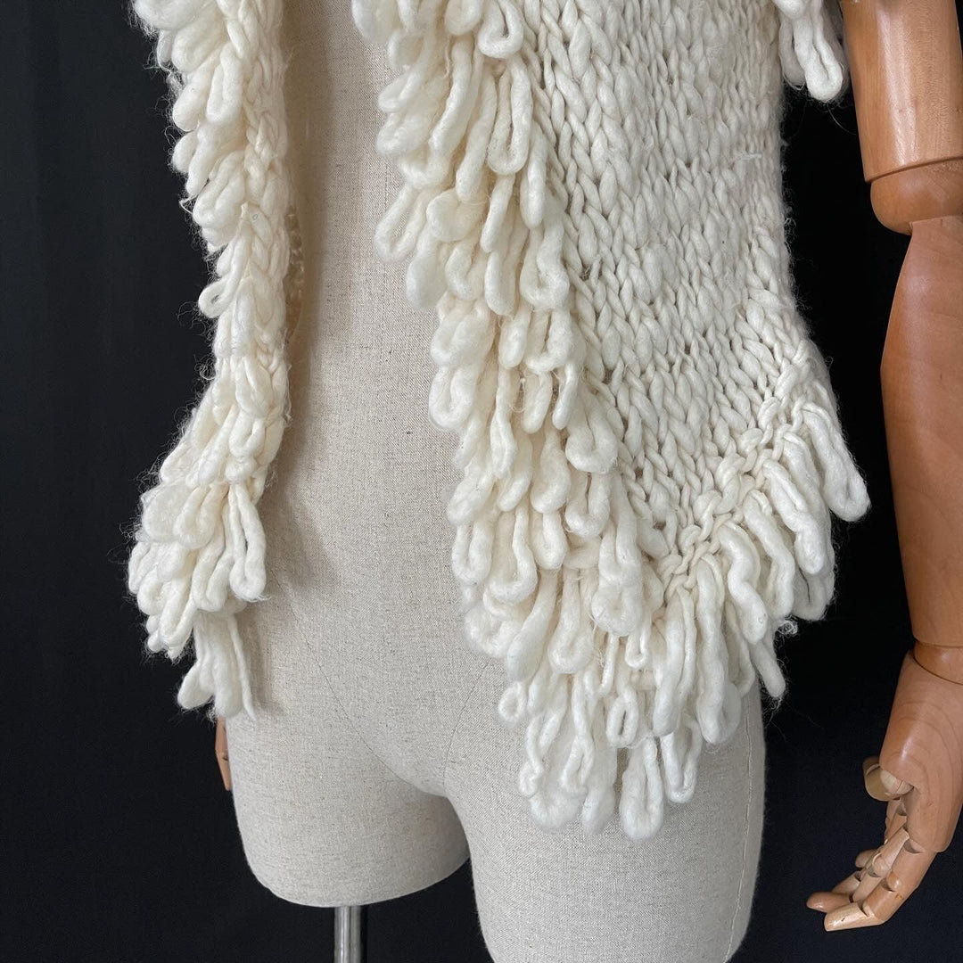 JOHN GALLIANO - JOHN GALLIANO Archive knitted vest - AVVIIVVA.COM