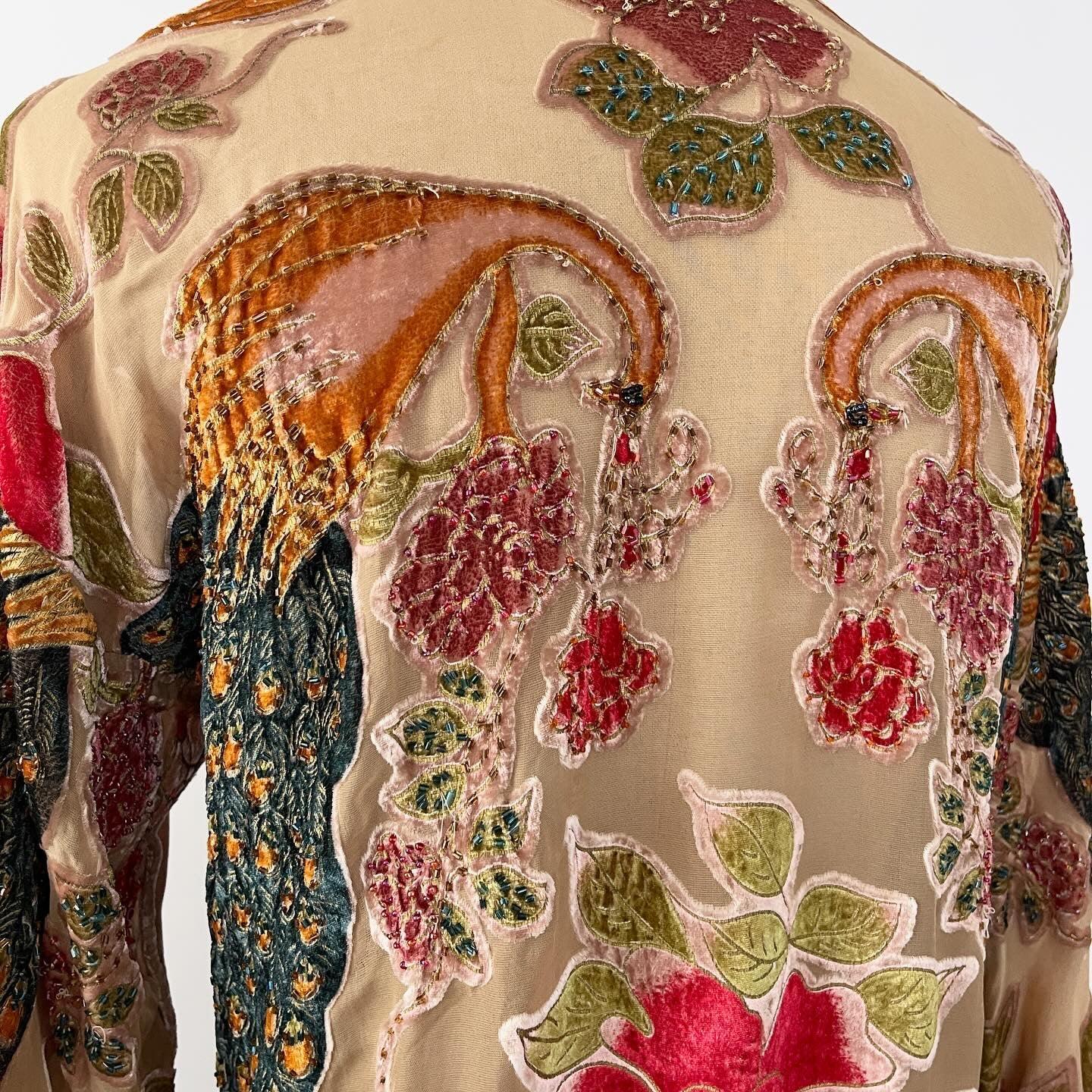 KITE AND BUTTERFLY - KITE AND BUTTERFLY Hand Embroired Cardigan - AVVIIVVA.COM