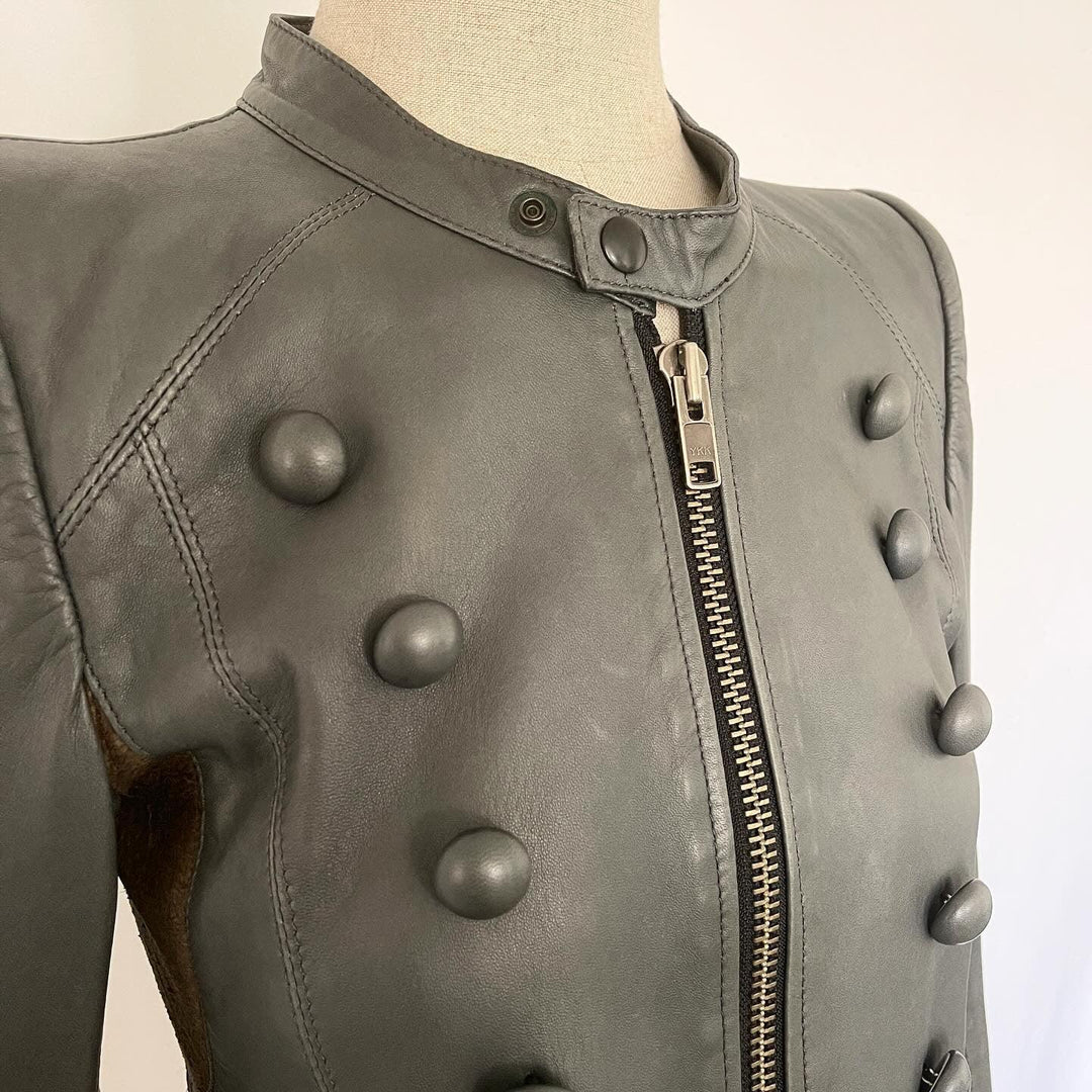 L.G.B. LE GRAND BLEU - L.G.B. LE GRAND BLEU JAPAN Leather Jacket - AVVIIVVA.COM