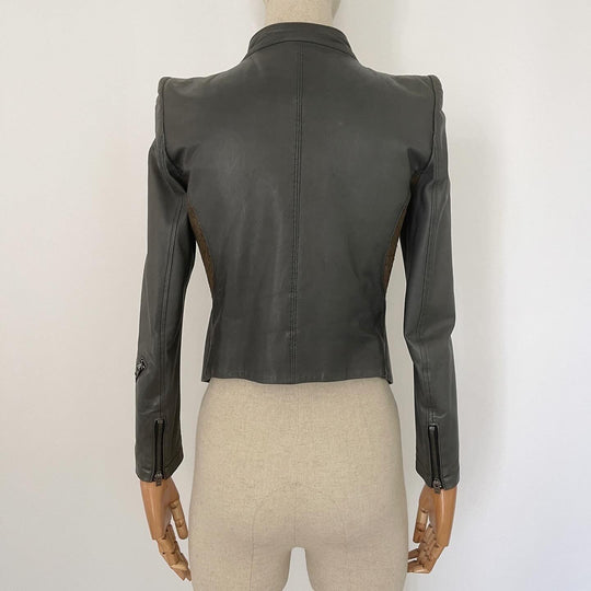L.G.B. LE GRAND BLEU - L.G.B. LE GRAND BLEU JAPAN Leather Jacket - AVVIIVVA.COM
