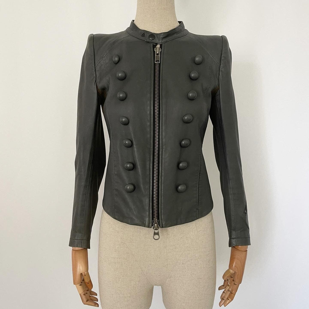 L.G.B. LE GRAND BLEU - L.G.B. LE GRAND BLEU JAPAN Leather Jacket - AVVIIVVA.COM