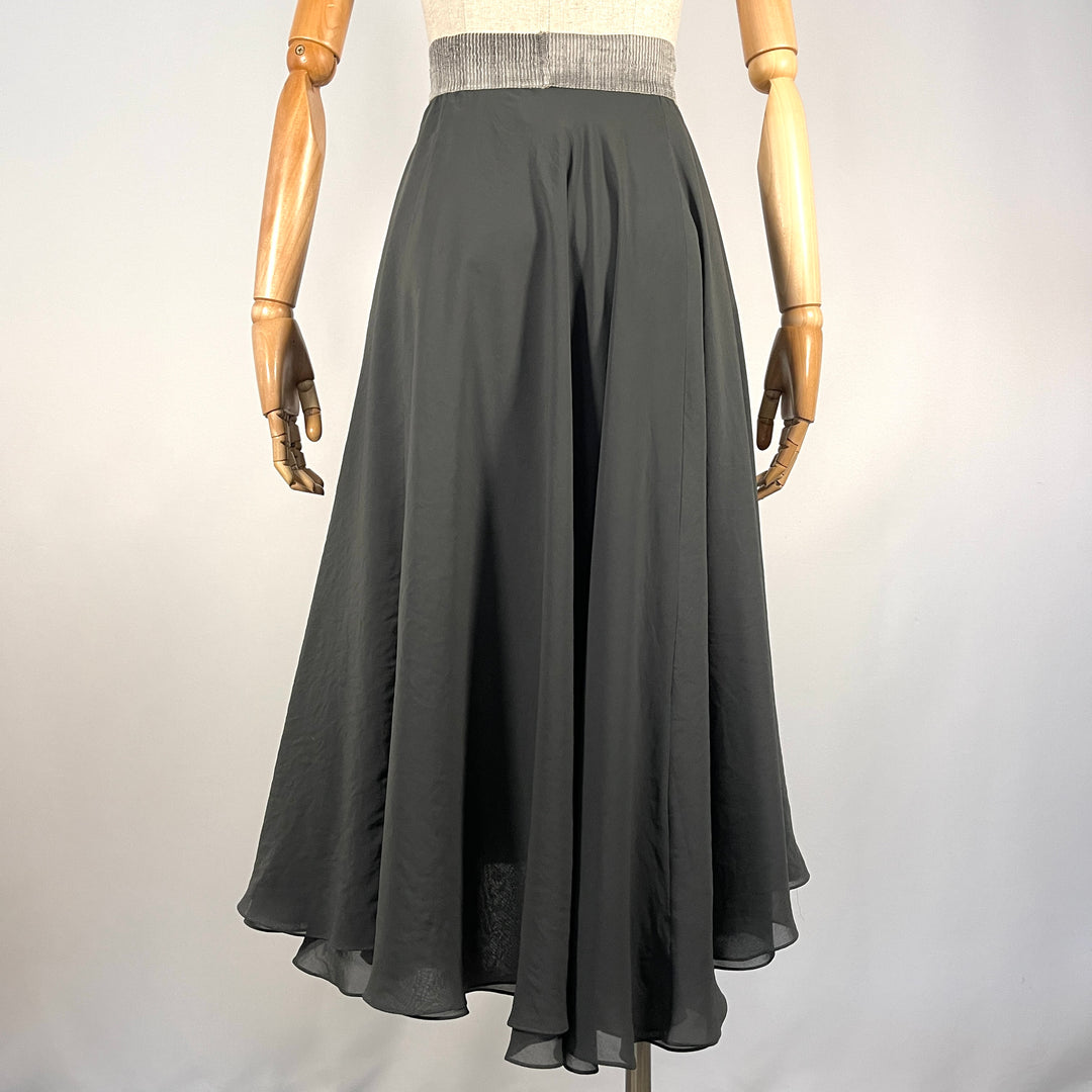 LILITH - LILITH Gray Skirt - AVVIIVVA.COM
