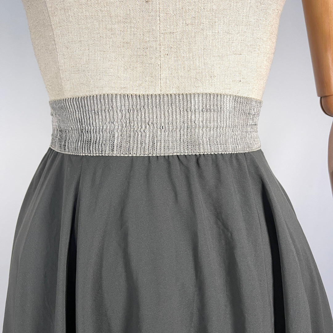 LILITH - LILITH Gray Skirt - AVVIIVVA.COM
