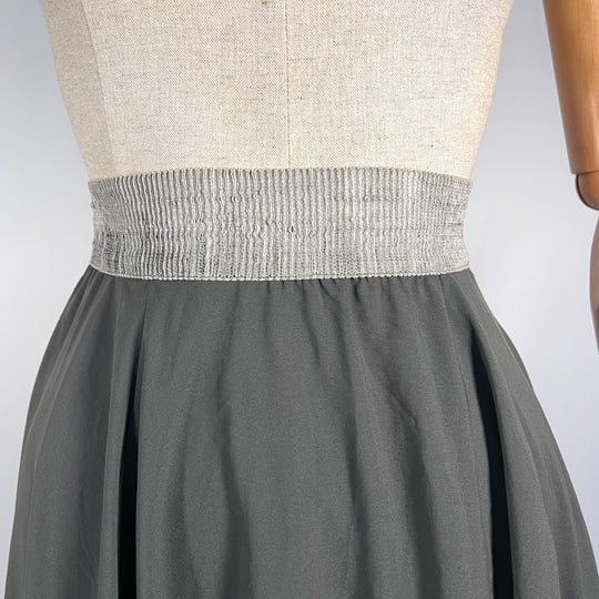 LILITH - LILITH Gray Skirt - AVVIIVVA.COM