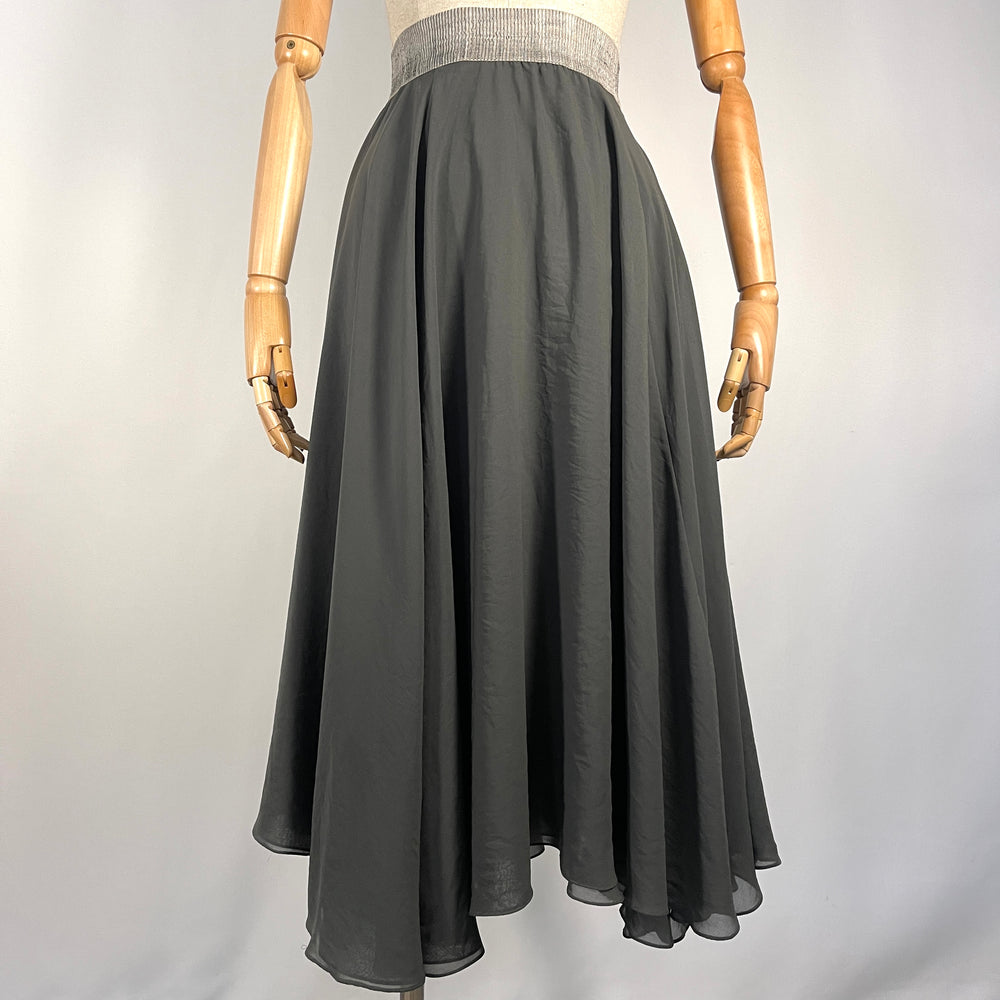 LILITH - LILITH Gray Skirt - AVVIIVVA.COM