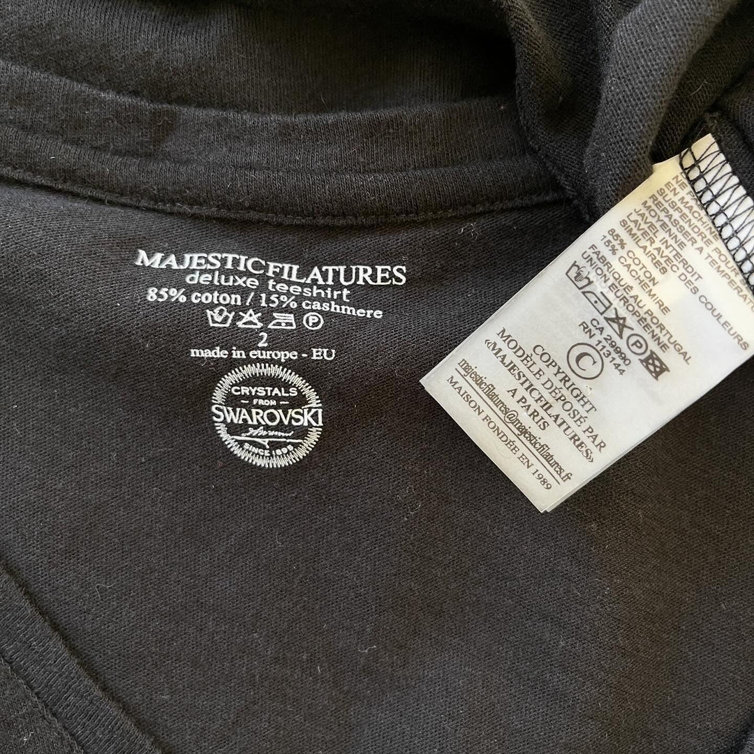 MAJESTIC FILATURES - MAJESTIC FILATURES x SWAROVSKI Pullover - AVVIIVVA.COM