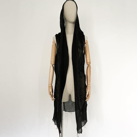 MASNADA - MASNADA Hooded vest - AVVIIVVA.COM