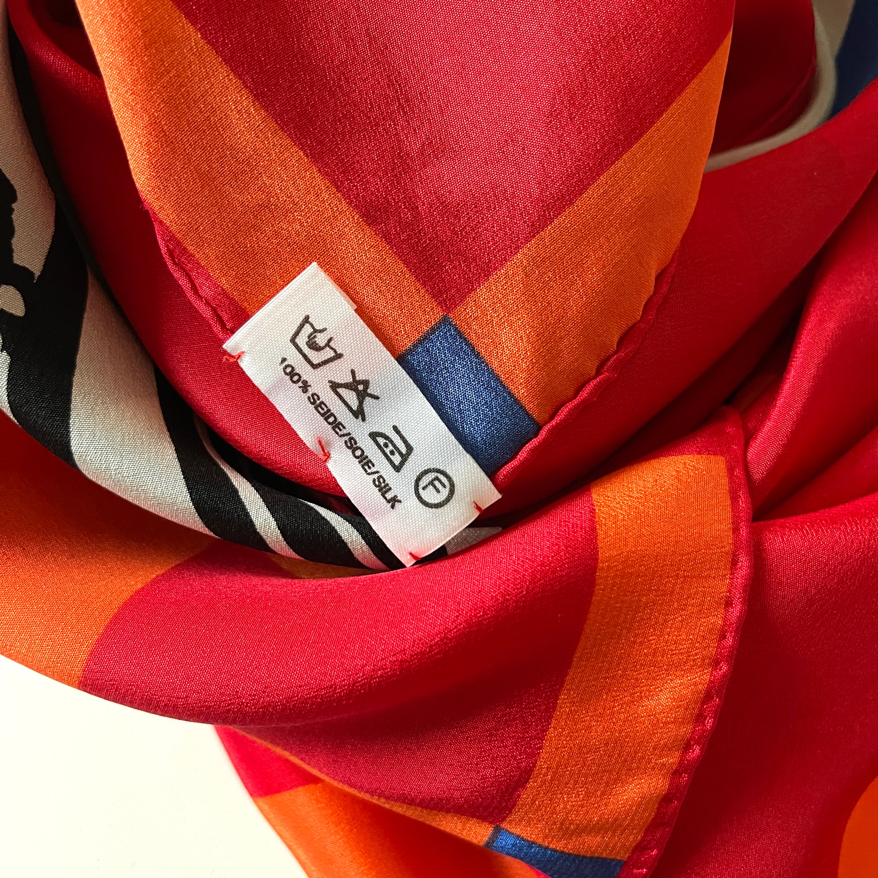 MERCEDES-BENZ - MERCEDES-BENZ Vintage Silk Scarf - AVVIIVVA.COM