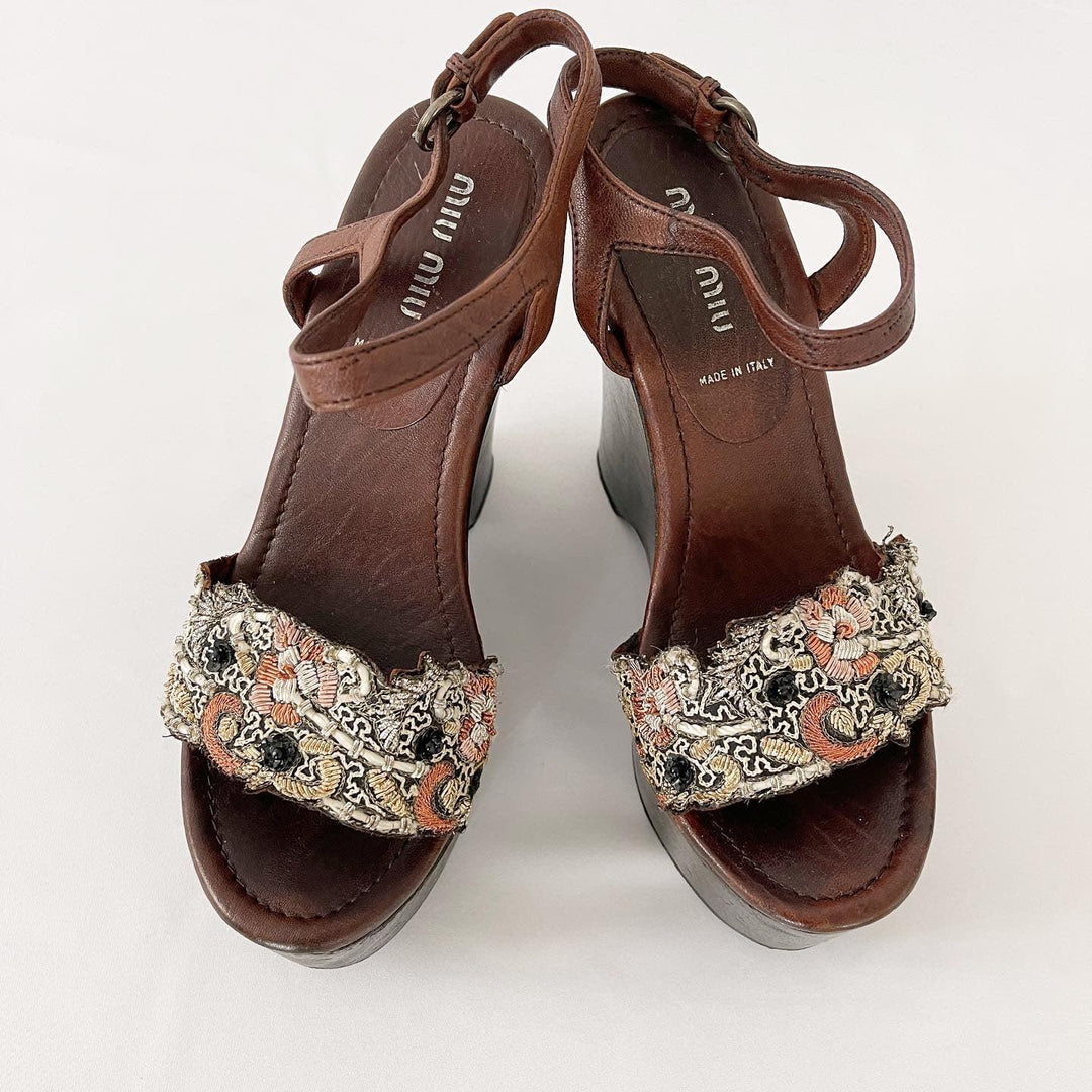 MIU MIU - MIU MIU Shoes - AVVIIVVA.COM