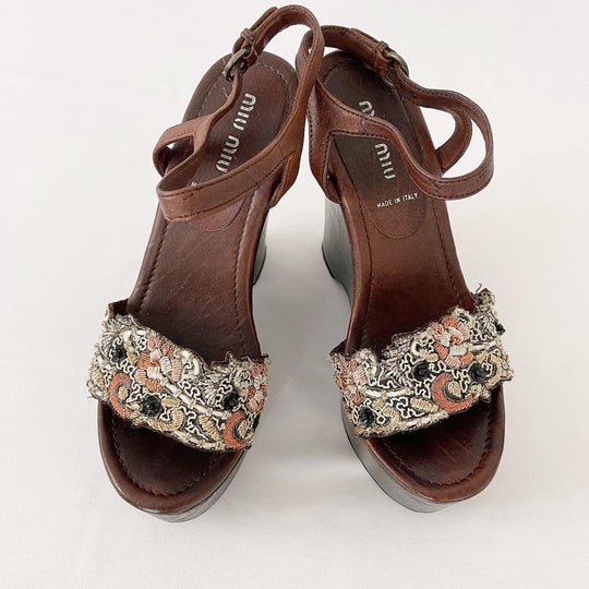 MIU MIU - MIU MIU Shoes - AVVIIVVA.COM