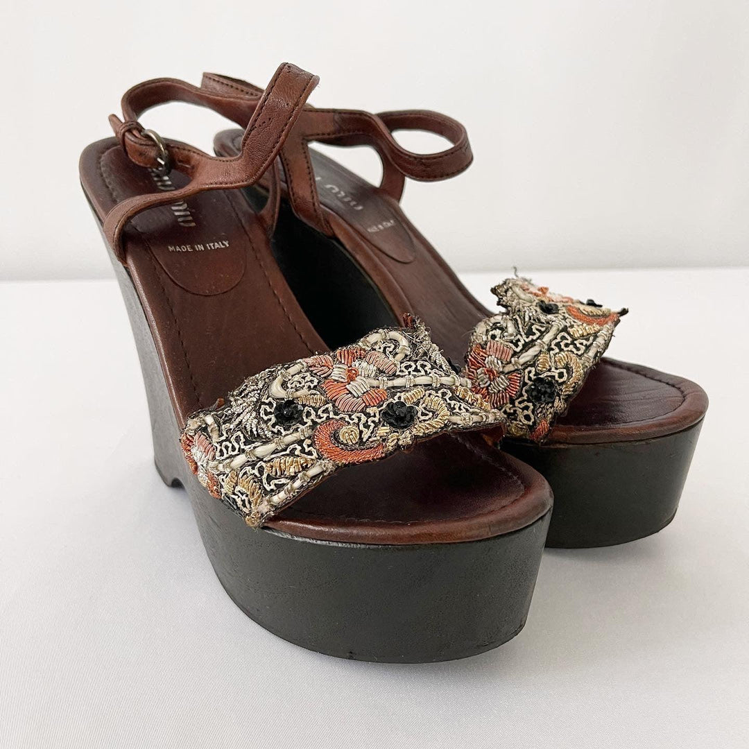 MIU MIU - MIU MIU Shoes - AVVIIVVA.COM