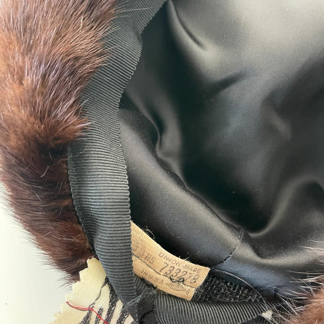 Mr. D - Mr. D Vintage Mink Hat - AVVIIVVA.COM
