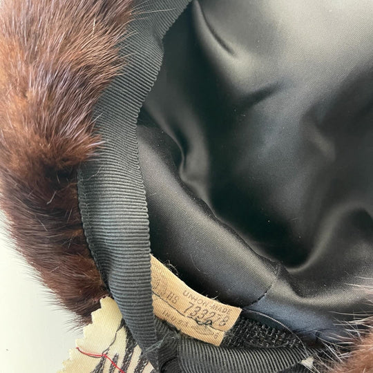 Mr. D - Mr. D Vintage Mink Hat - AVVIIVVA.COM