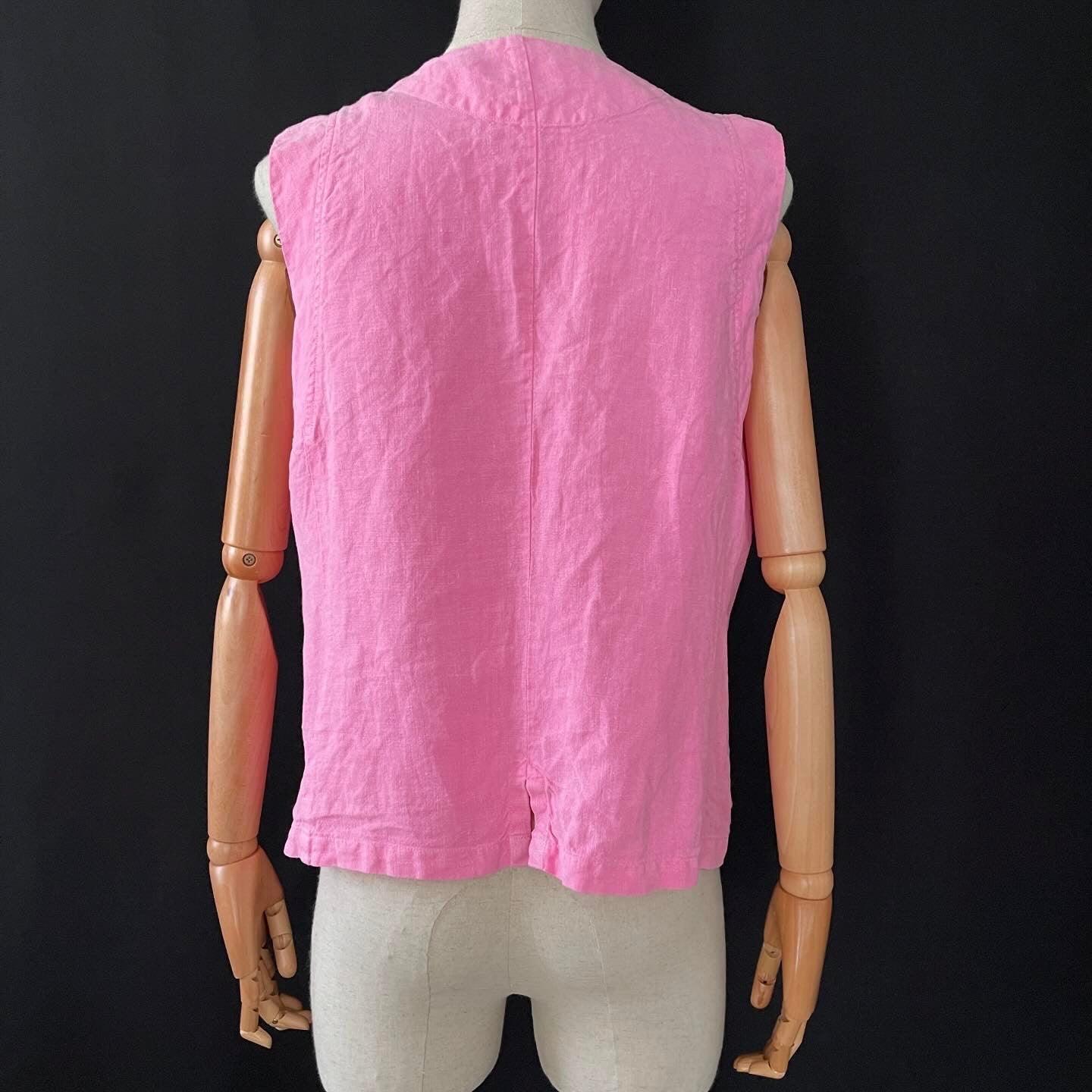 OSKA - OSKA Linen Vest - AVVIIVVA.COM