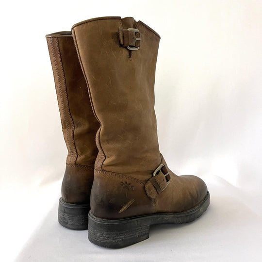 OXS - OXS Leather Boots - AVVIIVVA.COM