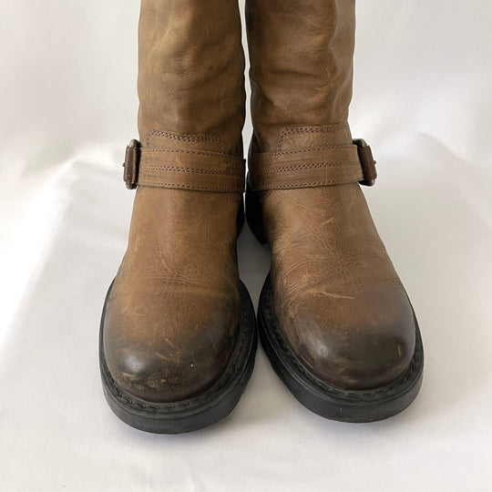 OXS - OXS Leather Boots - AVVIIVVA.COM