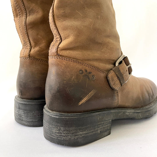 OXS - OXS Leather Boots - AVVIIVVA.COM