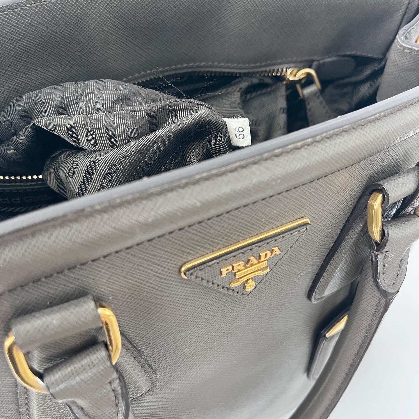 PRADA - PRADA Saffiano Leather Bag - AVVIIVVA.COM