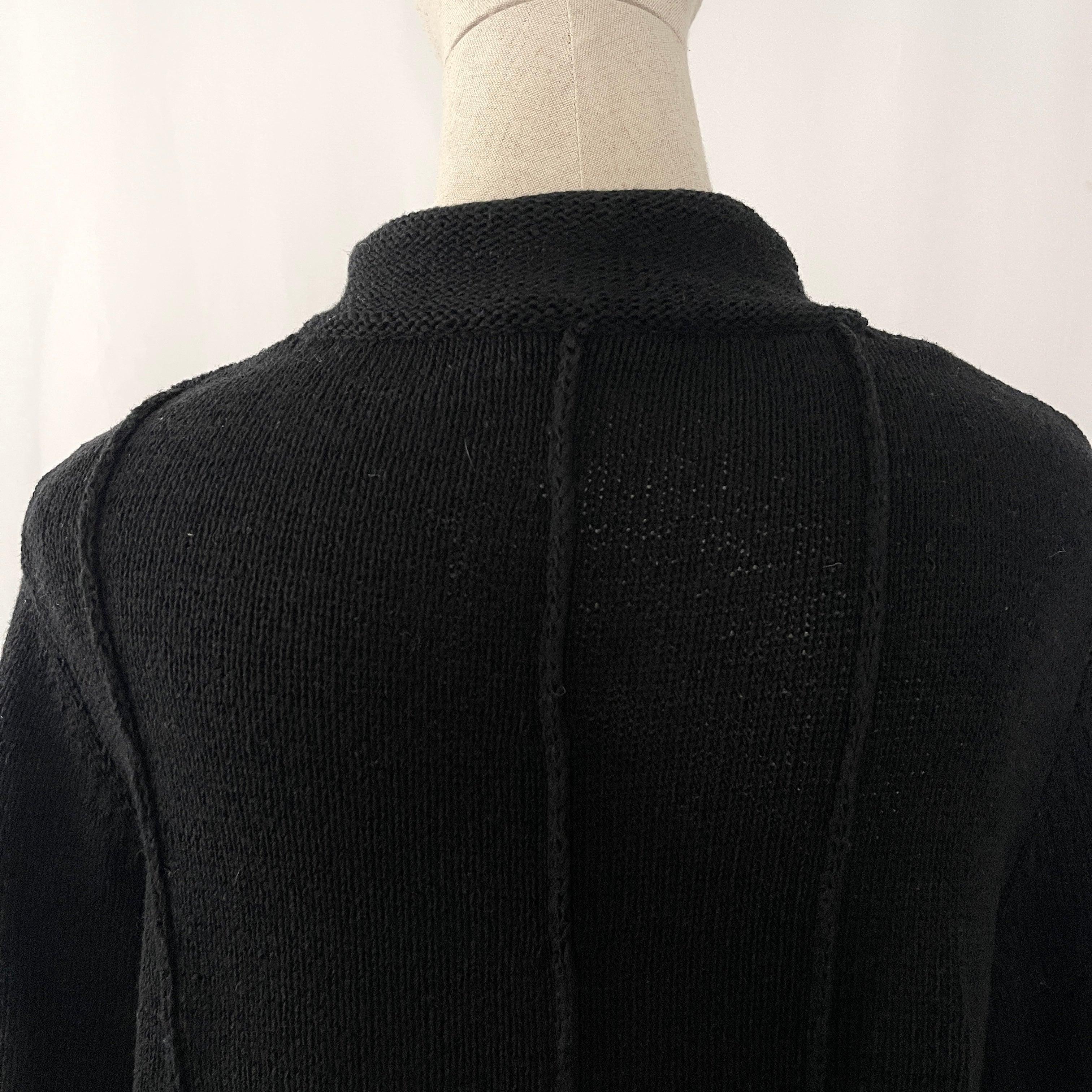 RUNDHOLZ - RUNDHOLZ Black Cardigan - AVVIIVVA.COM