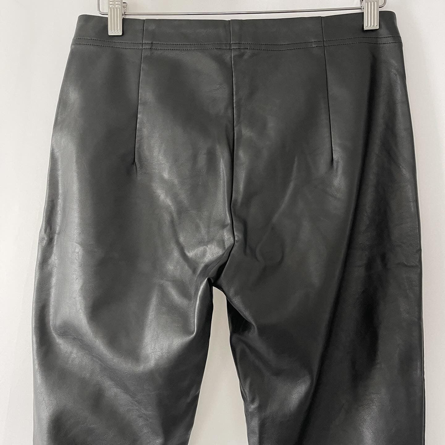 RUNDHOLZ - RUNDHOLZ Faux Leather Pants - AVVIIVVA.COM