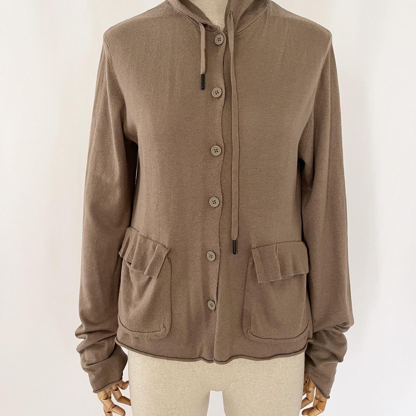 RUNDHOLZ - RUNDHOLZ Hooded Cardigan - AVVIIVVA.COM