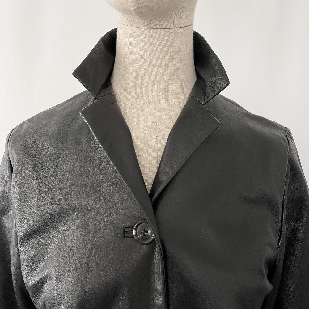 RUNDHOLZ - RUNDHOLZ Leather Jacket - AVVIIVVA.COM