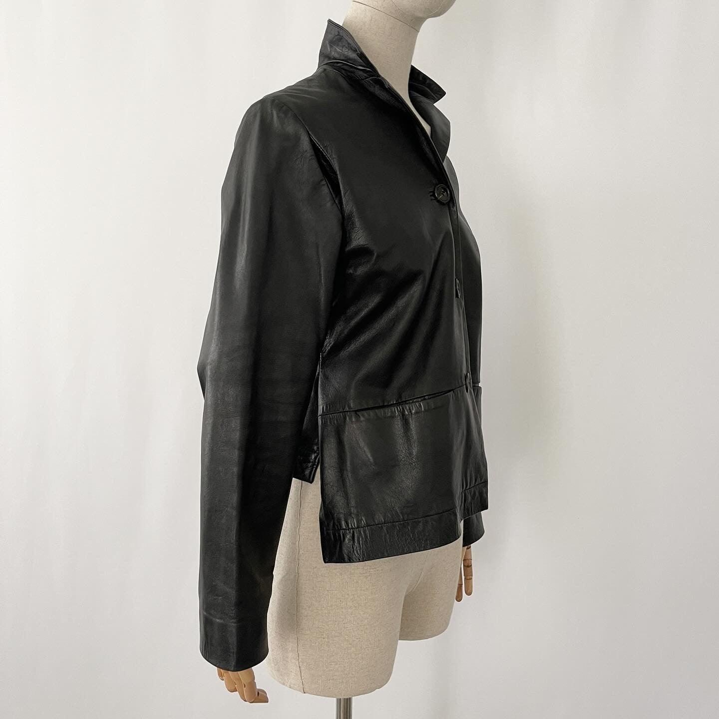 RUNDHOLZ - RUNDHOLZ Leather Jacket - AVVIIVVA.COM