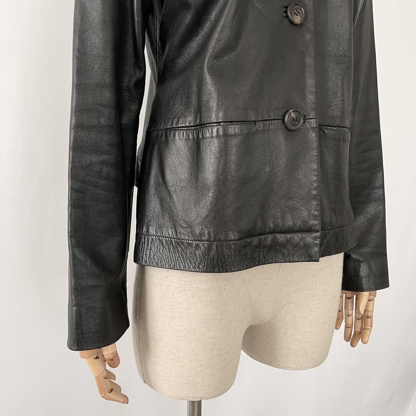 RUNDHOLZ - RUNDHOLZ Leather Jacket - AVVIIVVA.COM