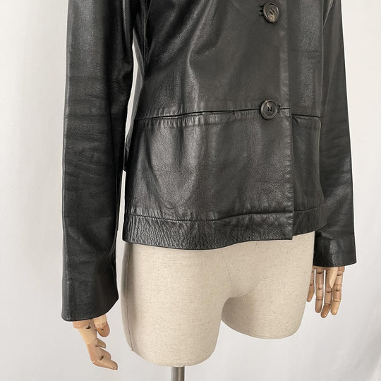 RUNDHOLZ - RUNDHOLZ Leather Jacket - AVVIIVVA.COM