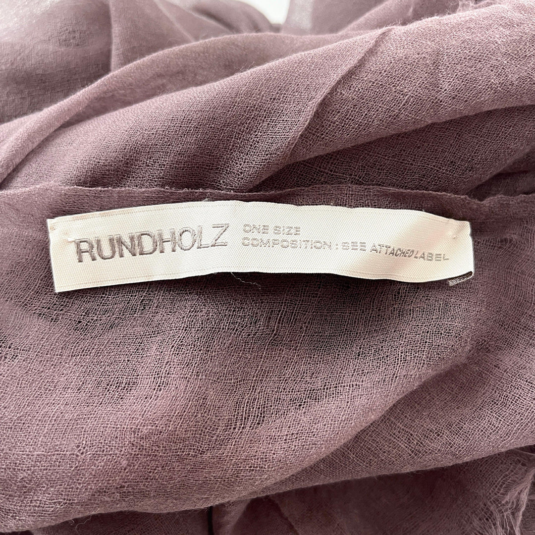 RUNDHOLZ - RUNDHOLZ Wool Scarf - AVVIIVVA.COM