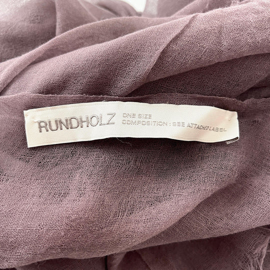 RUNDHOLZ - RUNDHOLZ Wool Scarf - AVVIIVVA.COM
