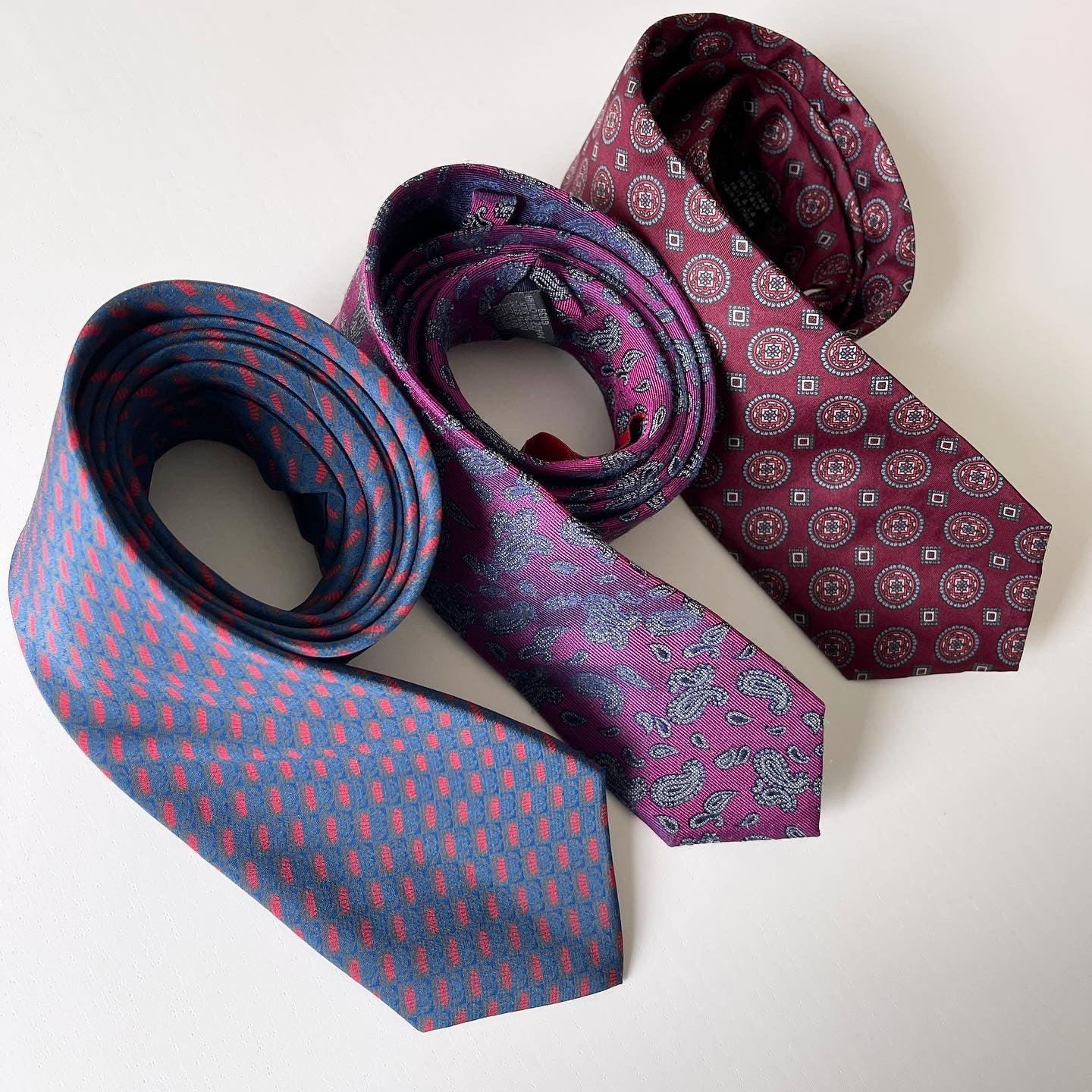 TIE - SET OF SILK TIES - AVVIIVVA.COM