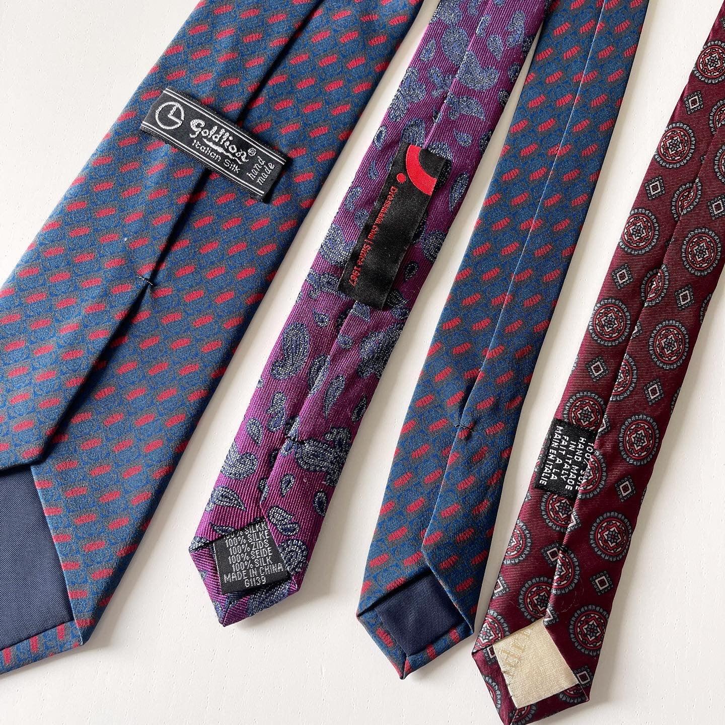 TIE - SET OF SILK TIES - AVVIIVVA.COM