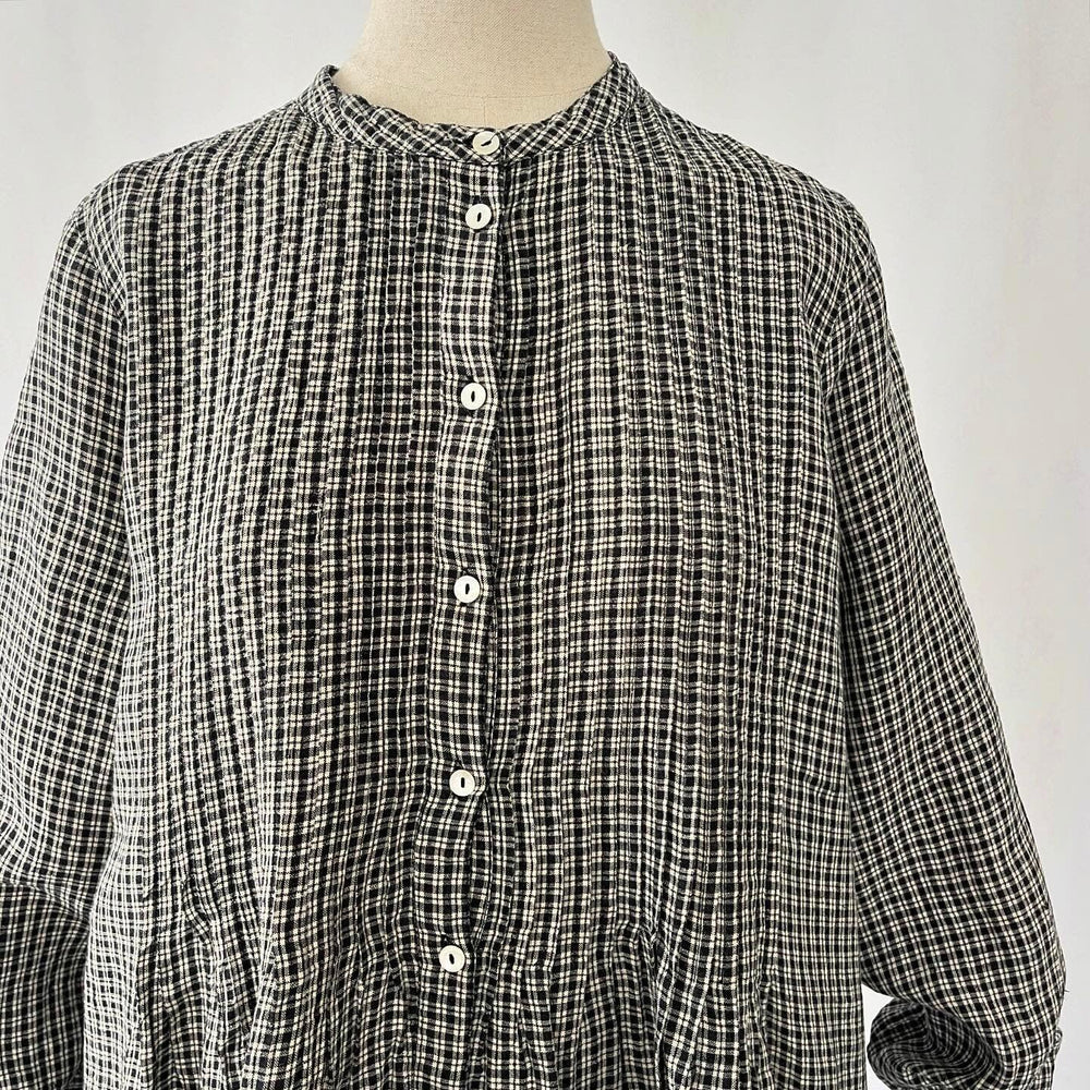 SKALL STUDIO - SKALL STUDIO Linen Dress - AVVIIVVA.COM