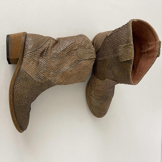 SNAKE LEATHER - SNAKE LEATHER Boots - AVVIIVVA.COM