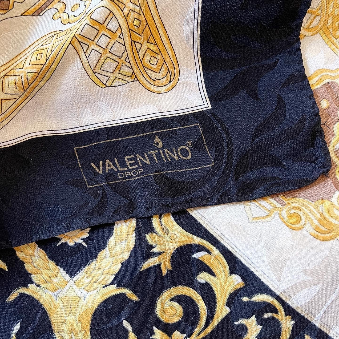 VALENTINO DROP - VALENTINO DROP Vintage Silk Scarf - AVVIIVVA.COM