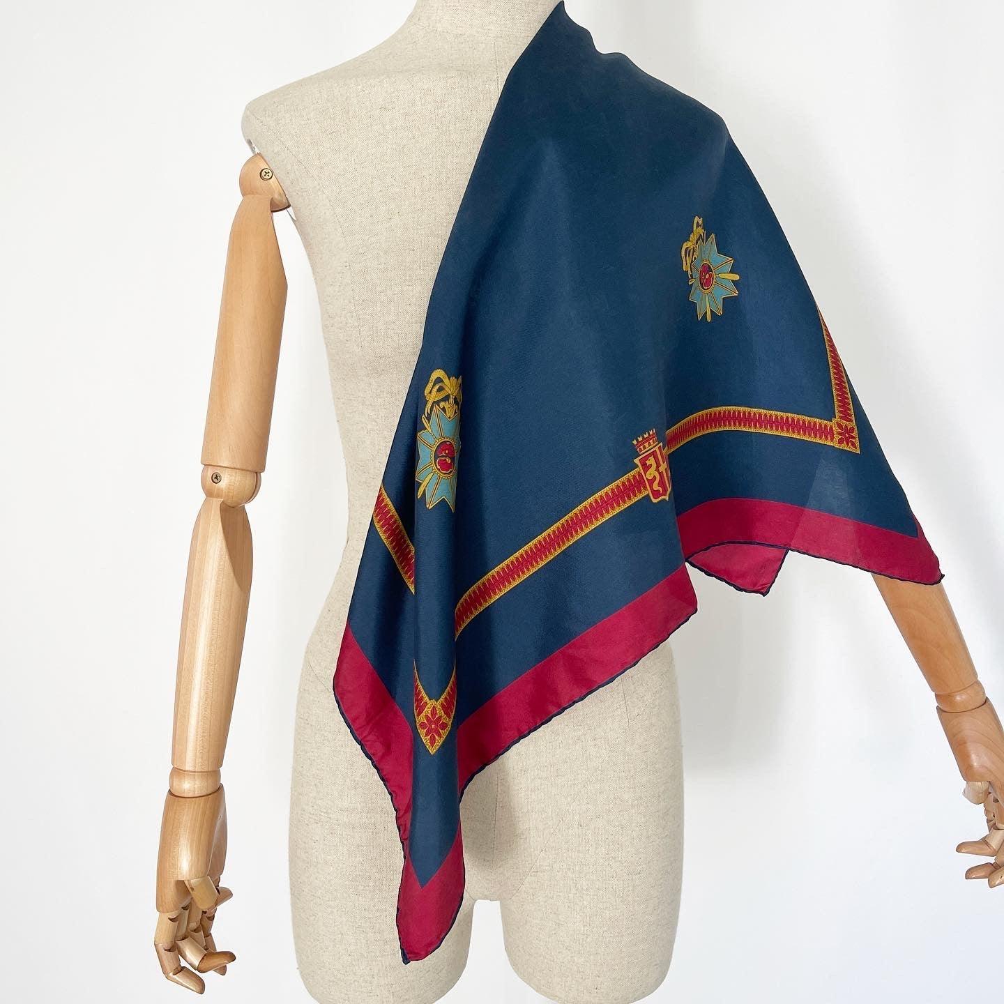 VINTAGE - VINTAGE SILK SCARF - AVVIIVVA.COM