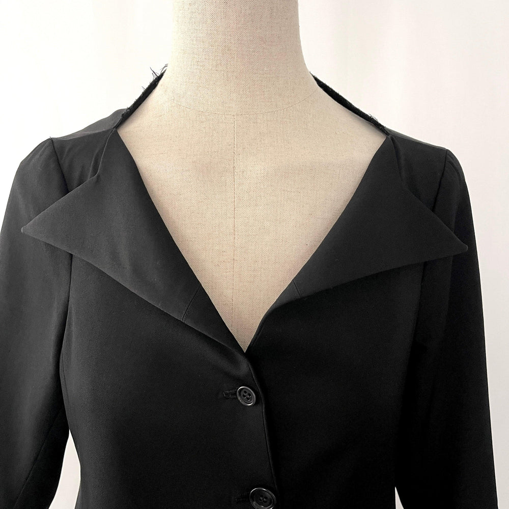 YOHJI YAMAMOTO - YOHJI YAMAMOTO Wool Jacket - AVVIIVVA.COM